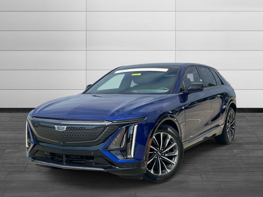 Blue Metallic 2024 Cadillac LYRIQ SUV / Crossover Rear-Wheel Drive 1-Speed Automatic