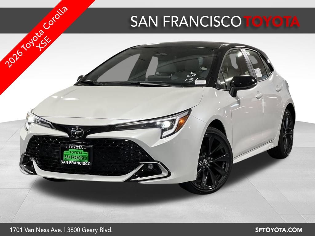Wind Chill Prl/ 2026 Toyota Corolla Hatchback Hatchback Front-Wheel Drive Continuously Variable Transmission