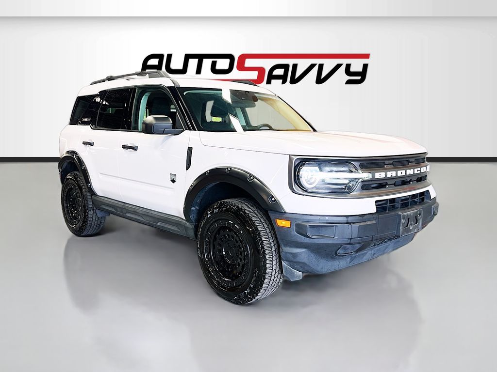 Oxford White 2022 Ford Bronco Sport SUV / Crossover All-Wheel Drive 8-Speed Automatic