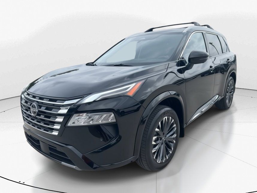 2025 Super Black Nissan Rogue Platinum FWD SUV