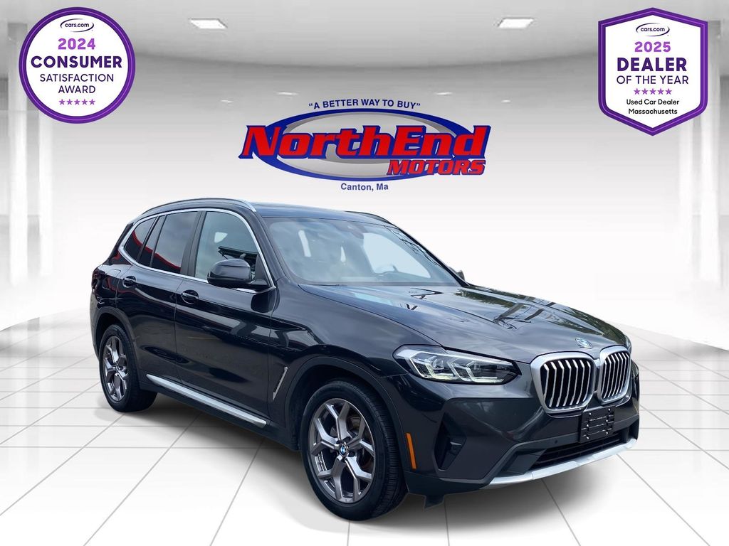 Gray (Dark Graphite) 2024 BMW X3 SUV / Crossover Rear-Wheel Drive 8-Speed Automatic