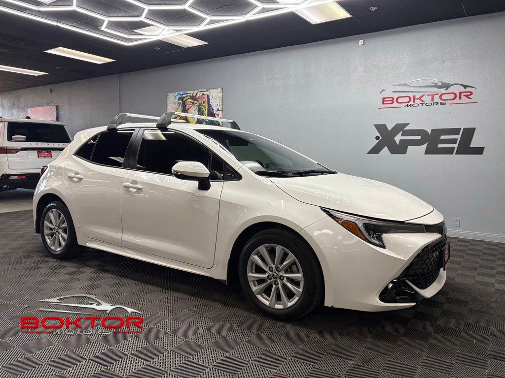 Ice 2024 Toyota Corolla Hatchback Hatchback Front-Wheel Drive Continuously Variable Transmission
