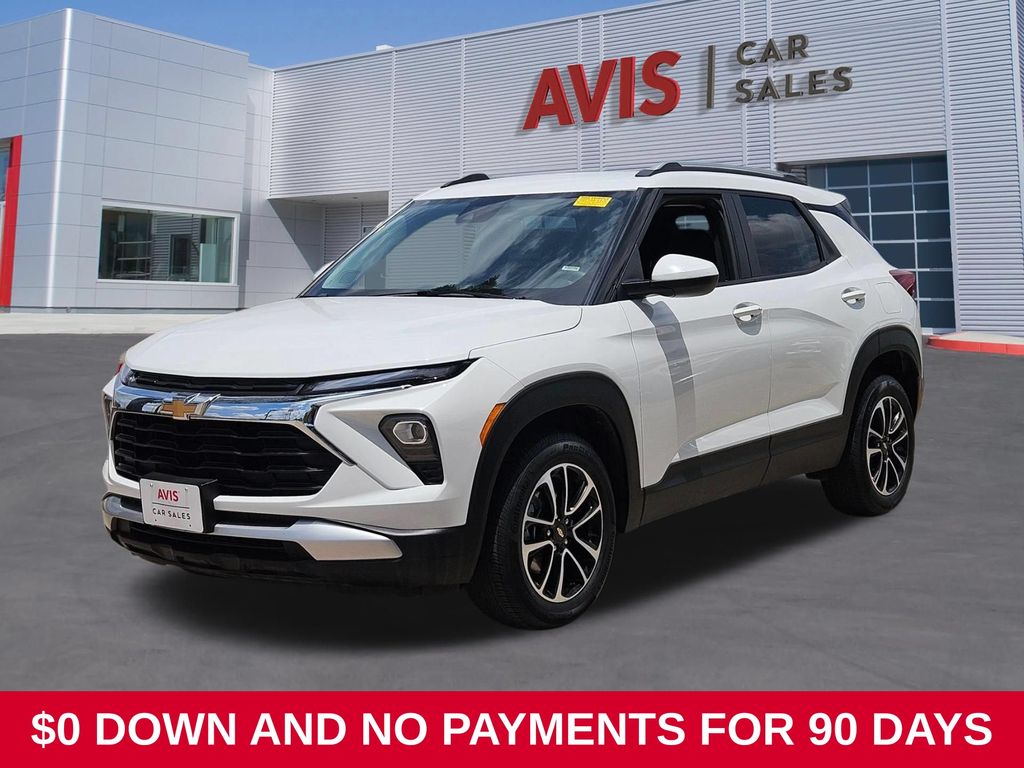Summit White 2025 Chevrolet Trailblazer SUV / Crossover Four-Wheel Drive 9-Speed Automatic