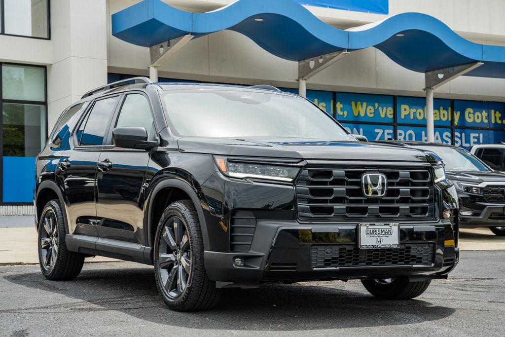 Crystal Black Pearl 2026 Honda Pilot SUV / Crossover All-Wheel Drive Automatic