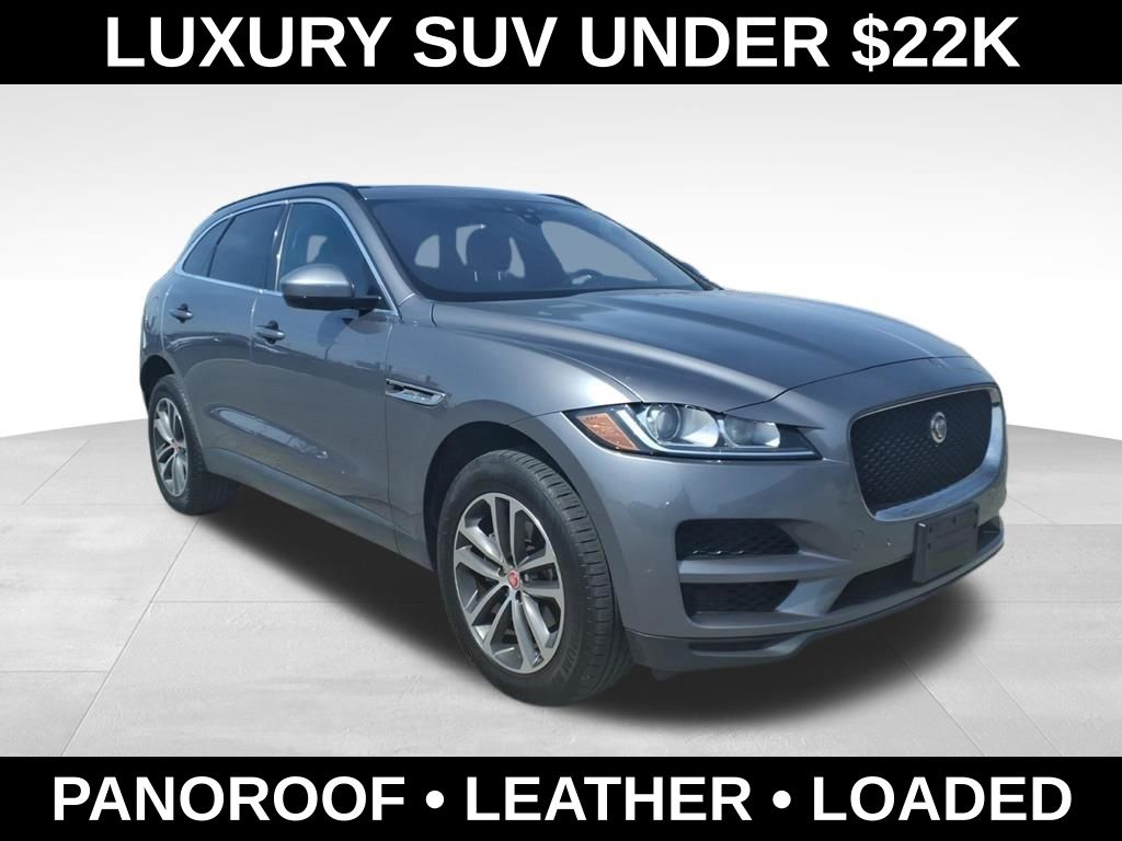 Ethereal Silver Gloss 2020 Jaguar F-PACE 25t Premium AWD SUV / Crossover All-Wheel Drive 8-Speed Automatic