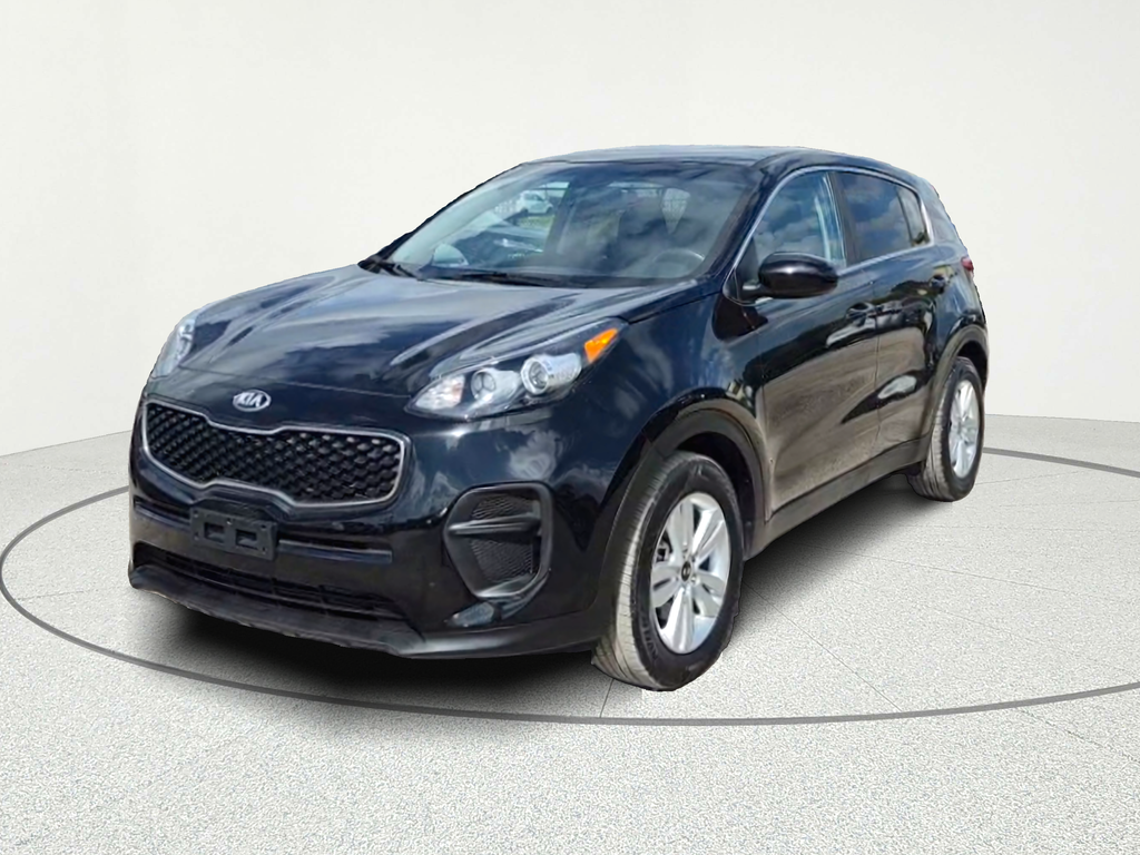 Black Cherry 2019 Kia Sportage LX FWD SUV / Crossover Front-Wheel Drive 6-Speed Automatic Overdrive