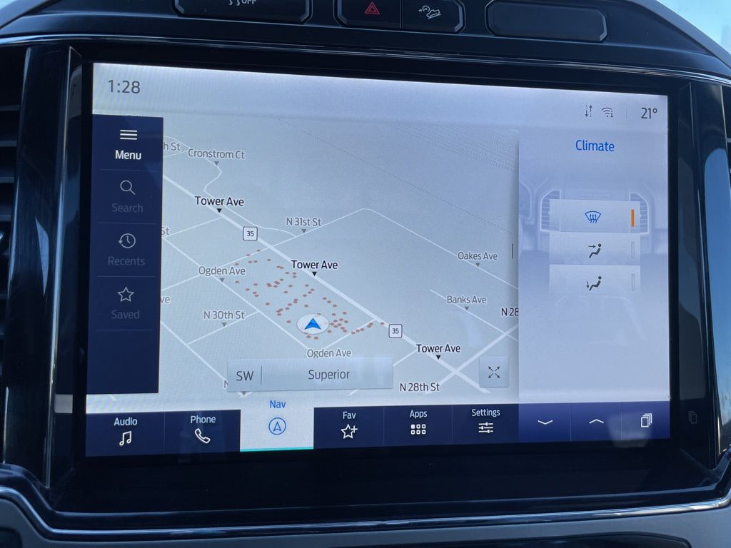 Certified Used 2022 White Ford Lariat image 62