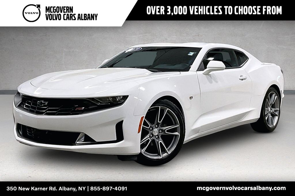Summit White 2019 Chevrolet Camaro 1LT Coupe RWD Coupe Rear-Wheel Drive 8-Speed Automatic