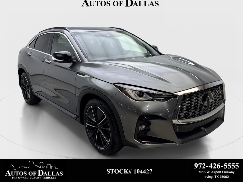Gray (Graphite Shadow) 2023 INFINITI QX55 SUV / Crossover All-Wheel Drive Continuously Variable Transmission