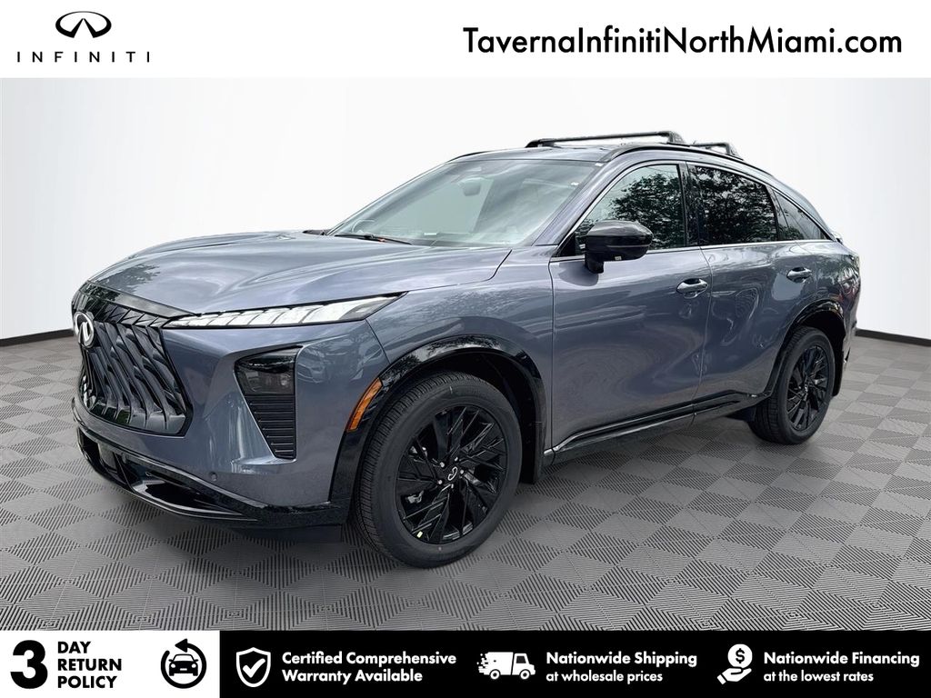 Blue 2027 INFINITI QX65 SUV / Crossover All-Wheel Drive 9-Speed Automatic