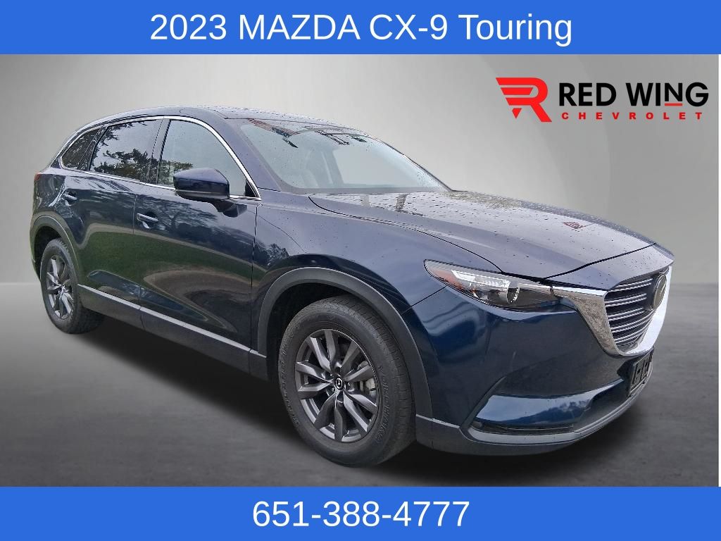 Deep Crystal Blue Mica 2023 Mazda CX-9 Touring AWD SUV / Crossover All-Wheel Drive 6-Speed Automatic