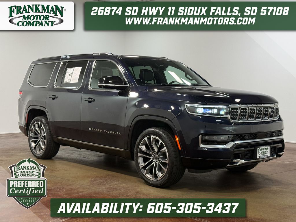 Midnight Sky 2024 Jeep Grand Wagoneer SUV / Crossover Four-Wheel Drive 8-Speed Automatic