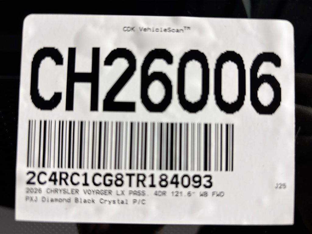 2026 Chrysler Voyager LX