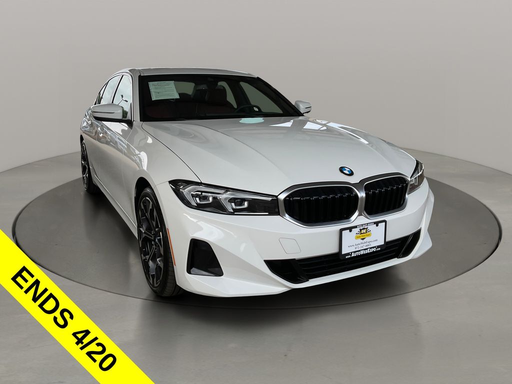 Alpine White 2025 BMW 3 Series 330i RWD Sedan Rear-Wheel Drive 8-Speed Automatic