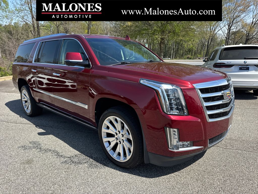 Red Passion Tintcoat 2018 Cadillac Escalade ESV Premium Luxury RWD SUV / Crossover Rear-Wheel Drive Automatic