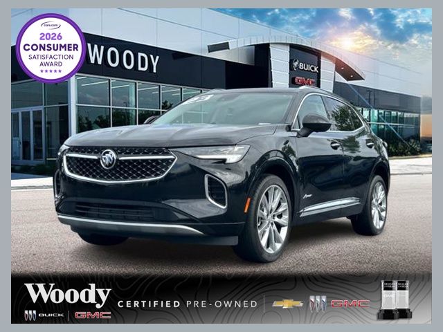 Black (Ebony Twilight Metallic) 2023 Buick Envision Avenir FWD SUV / Crossover Front-Wheel Drive 9-Speed Automatic