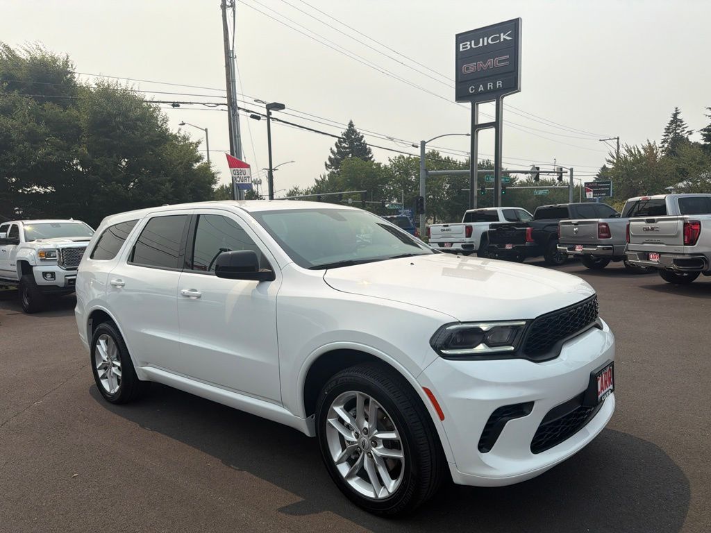 White Knuckle Clearcoat 2025 Dodge Durango SUV / Crossover All-Wheel Drive 8-Speed Automatic