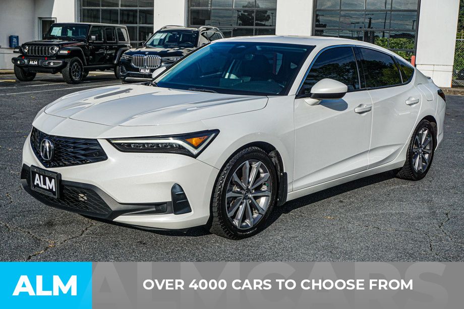 Used 2023 White Acura Base image 2