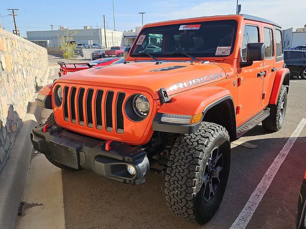 Punkn Metallic Clearcoat 2019 Jeep Wrangler Unlimited Rubicon 4WD SUV / Crossover Four-Wheel Drive 8-Speed Automatic