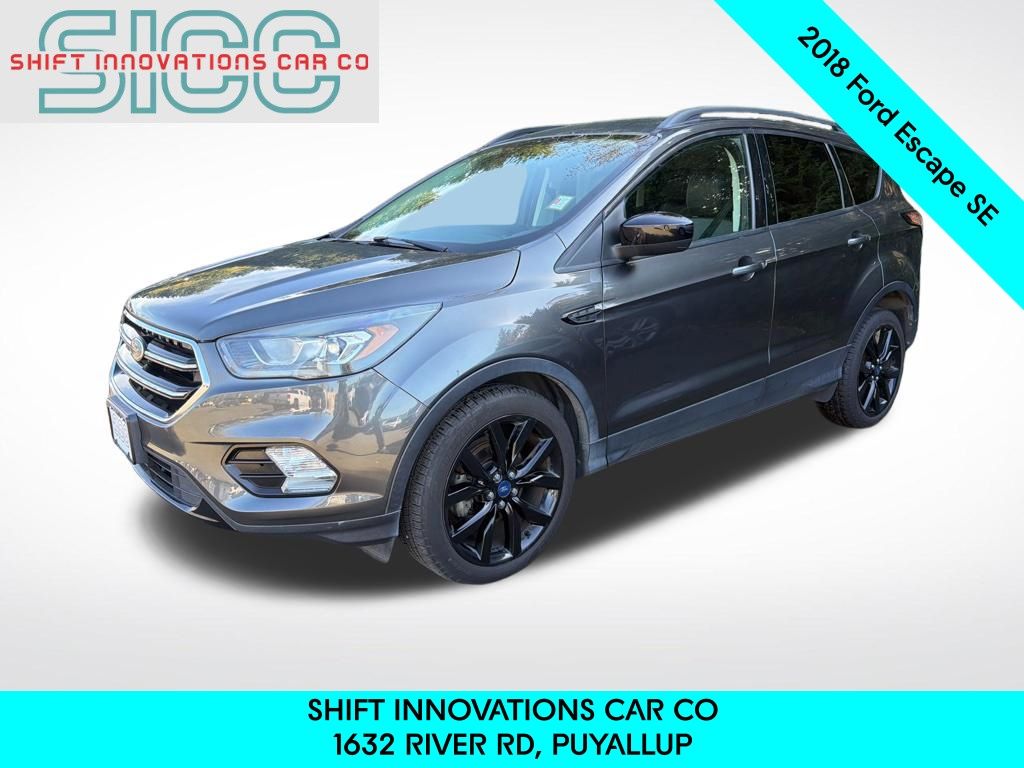 Gray (Magnetic) 2018 Ford Escape SE FWD SUV / Crossover Front-Wheel Drive 6-Speed Automatic