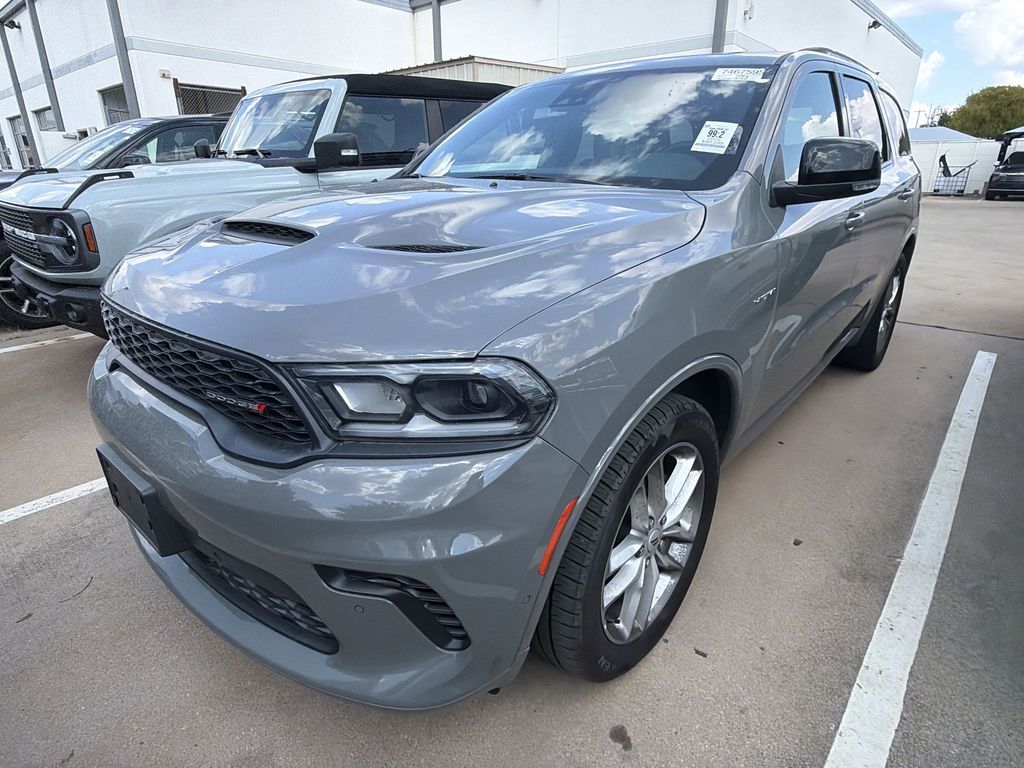 Destroyer Gray Clearcoat 2025 Dodge Durango SUV / Crossover All-Wheel Drive 8-Speed Automatic