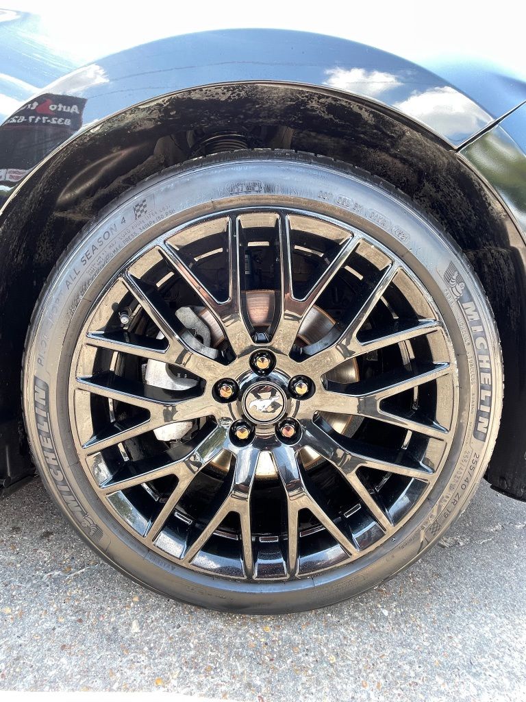 2016 Ford Mustang EcoBoost Premium Black at Wharton Ford