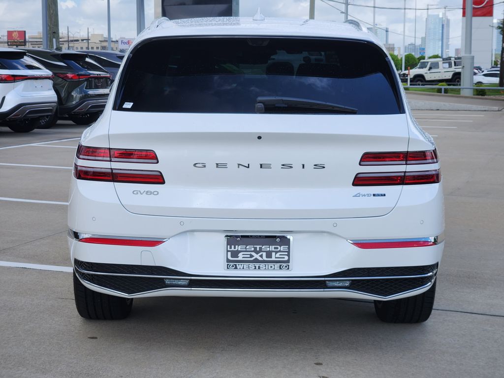 2025 Genesis GV80 3.5T Prestige White at Genesis of Spring