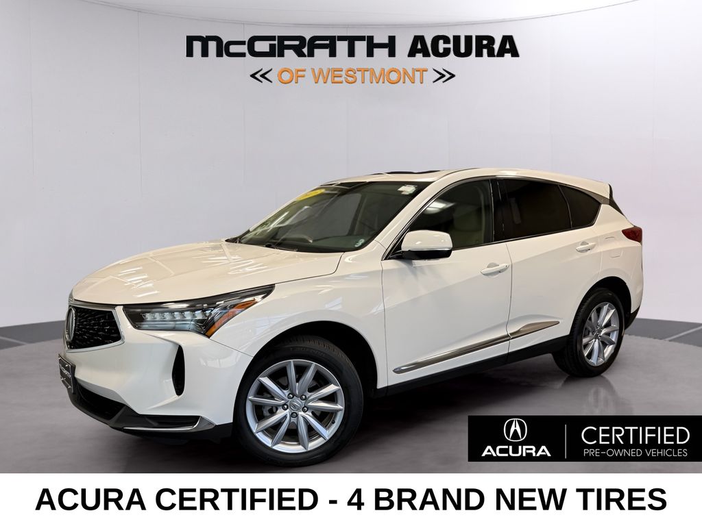 Platinum White Pearl 2023 Acura RDX SUV / Crossover All-Wheel Drive Automatic
