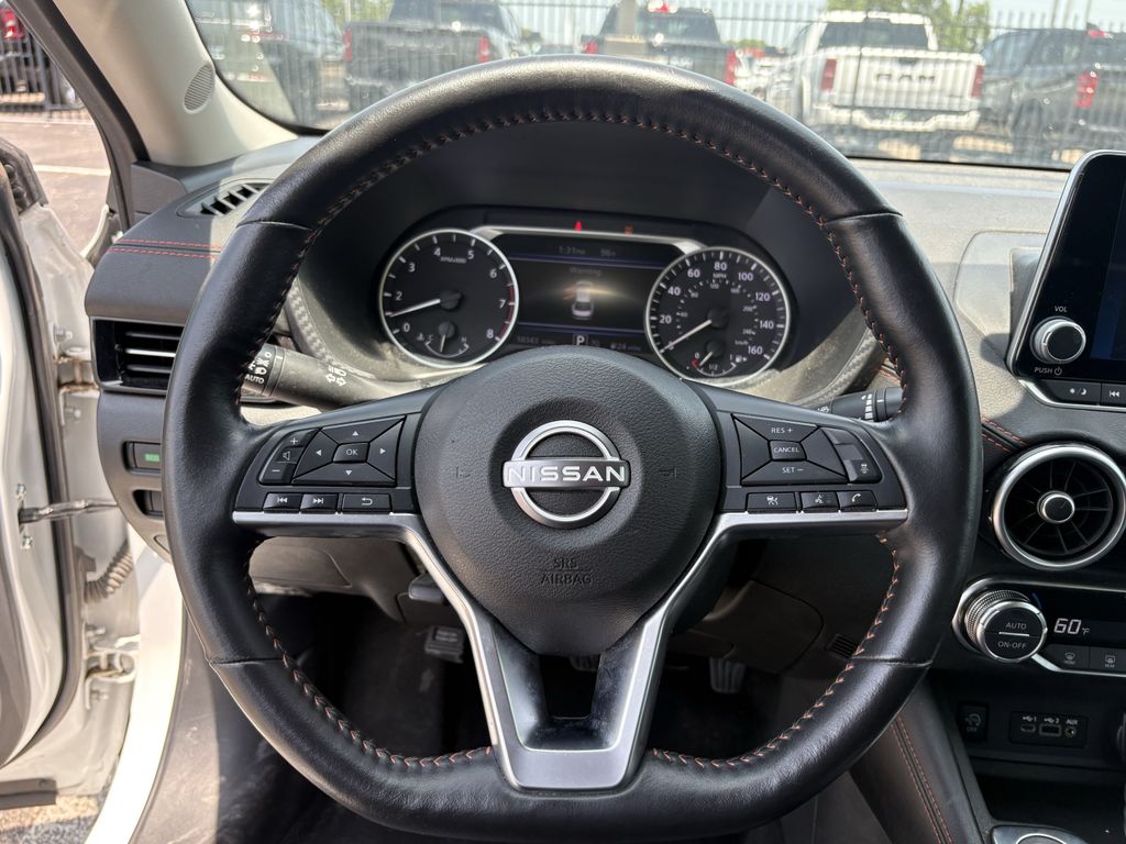 2024 Nissan Sentra SR White at North Houston Mitsubishi