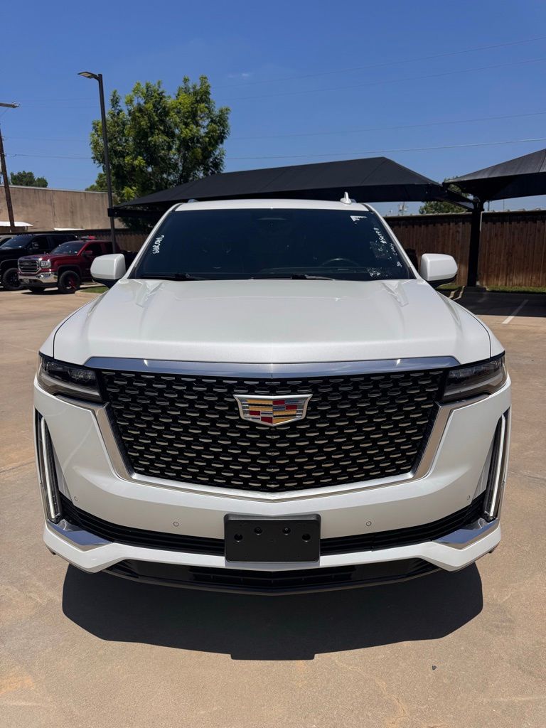 Crystal White Tricoat 2024 Cadillac Escalade ESV Premium Luxury 4WD SUV / Crossover Four-Wheel Drive Automatic