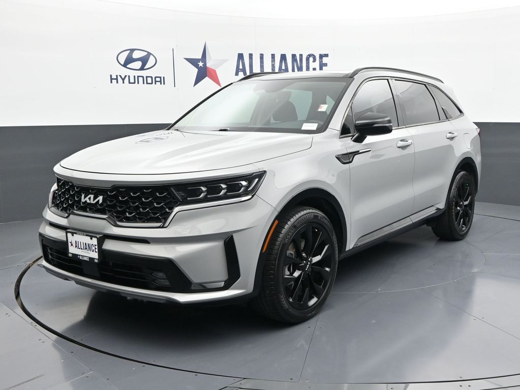 Gray 2022 Kia Sorento SUV / Crossover Front-Wheel Drive 8-Speed Dual Clutch
