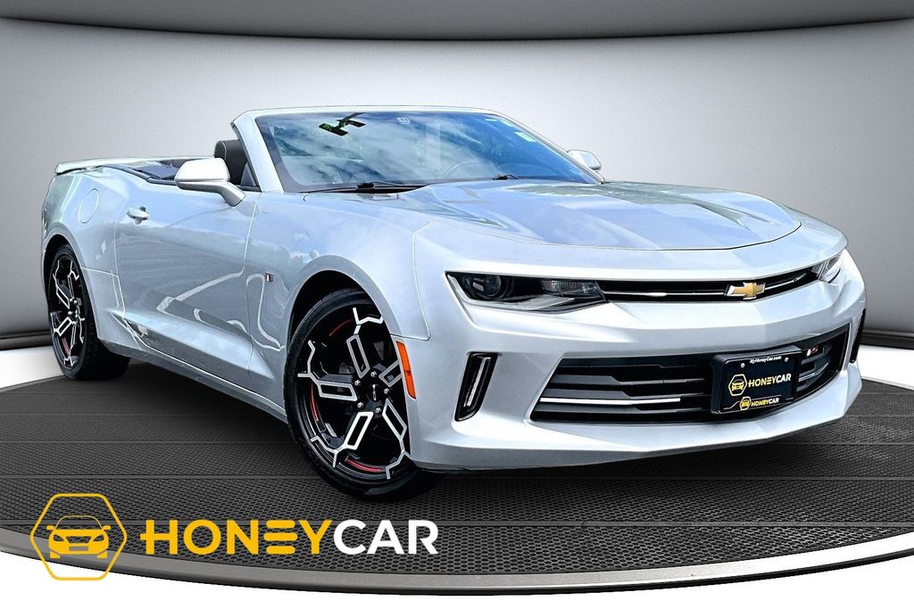 Silver Ice Metallic 2018 Chevrolet Camaro Convertible Rear-Wheel Drive 8-Speed Automatic