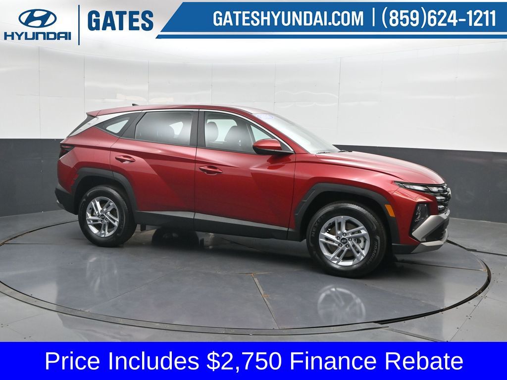 Ultimate Red 2026 Hyundai Tucson SUV / Crossover All-Wheel Drive 8-Speed Automatic
