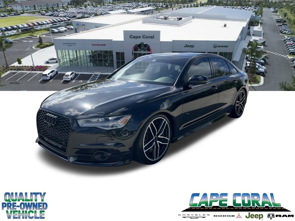 Mythos Black Metallic 2017 Audi S6 Sedan All-Wheel Drive 7-Speed Automatic