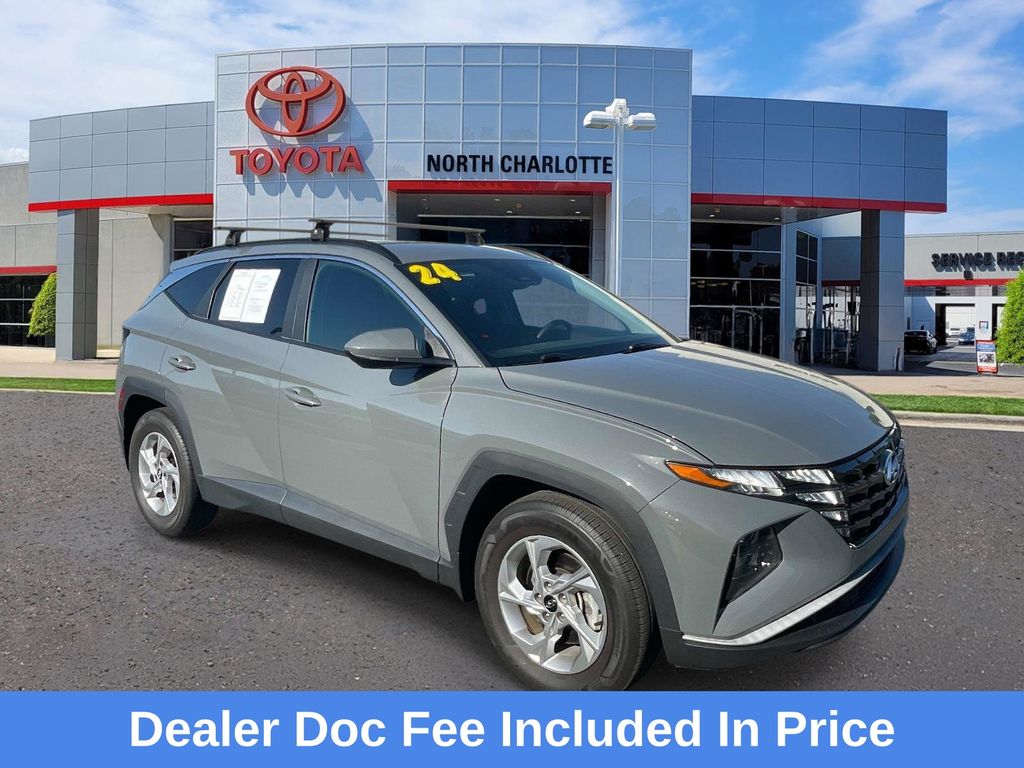 Hampton Gray 2024 Hyundai Tucson SUV / Crossover Front-Wheel Drive 8-Speed Automatic