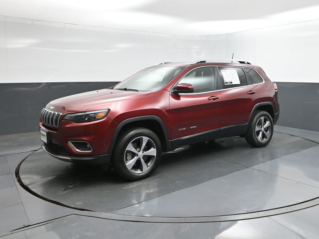Velvet Red Pearlcoat 2019 Jeep Cherokee Limited 4WD SUV / Crossover Four-Wheel Drive 9-Speed Automatic