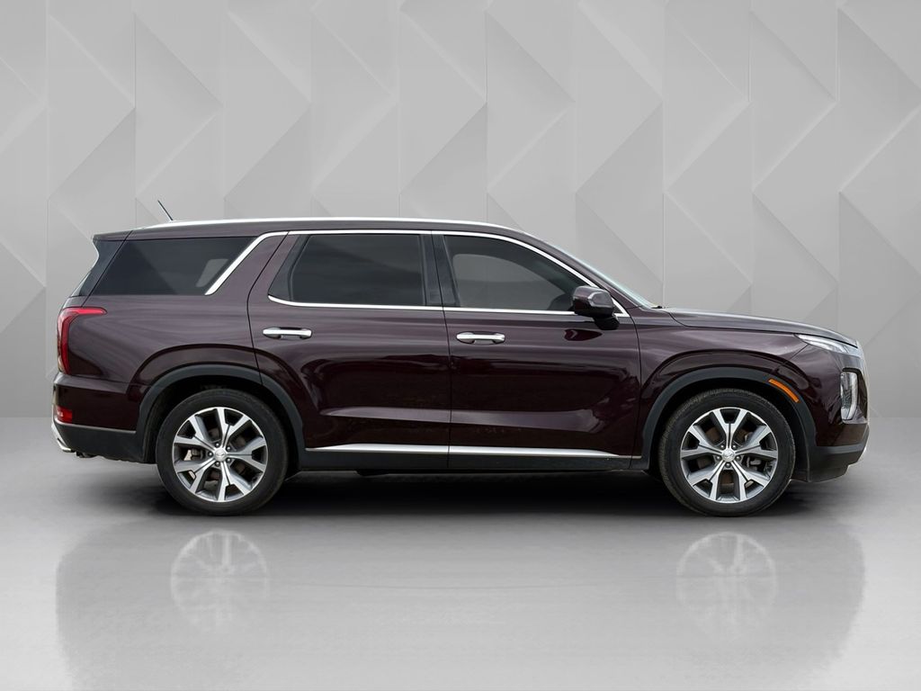 2021 Hyundai Palisade SEL Red at DeMontrond Gulf Freeway