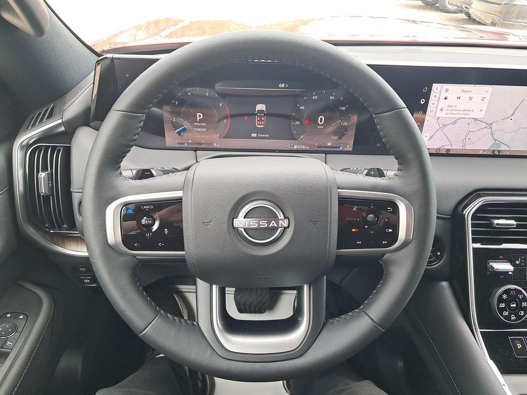 2026 Nissan Armada SL Red at John Sisson Motors
