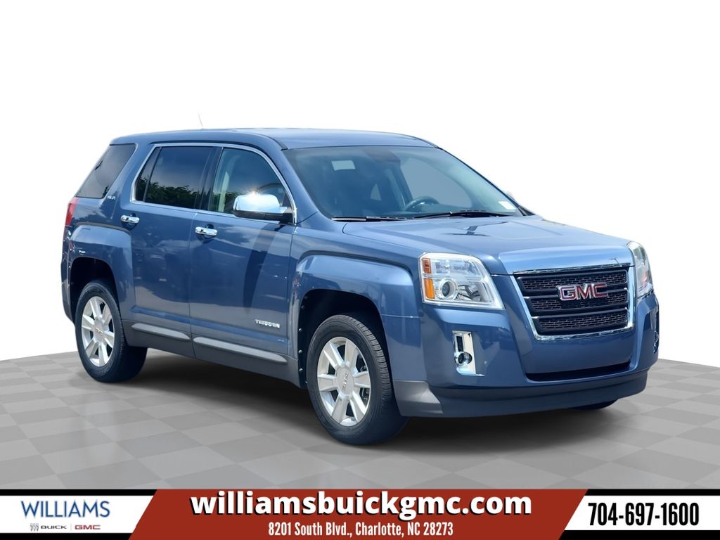 Gray (Steel Blue Metallic) 2012 GMC Terrain SUV / Crossover Front-Wheel Drive 6-Speed Automatic