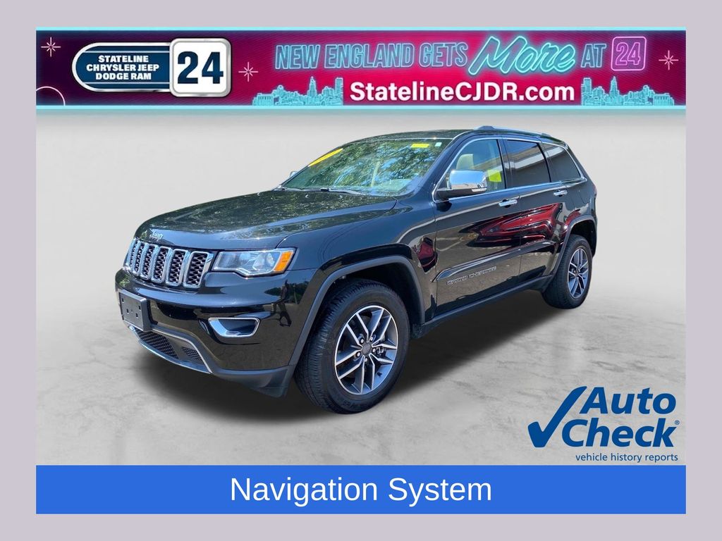 Diamond Black 2021 Jeep Grand Cherokee SUV / Crossover Four-Wheel Drive 8-Speed Automatic