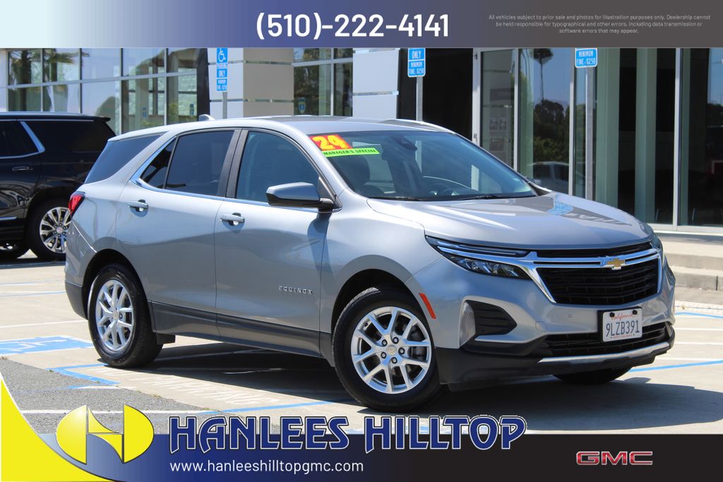 Sterling Gray Metallic 2024 Chevrolet Equinox SUV / Crossover Front-Wheel Drive 6-Speed Automatic Overdrive