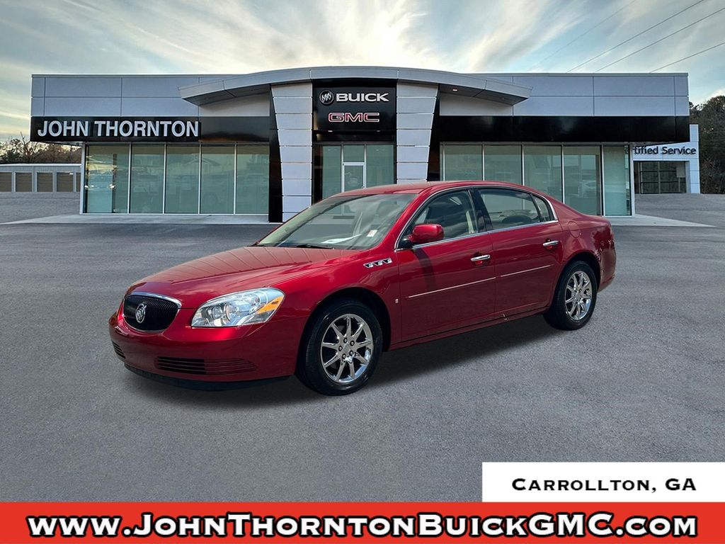 Crystal Red Tintcoat 2008 Buick Lucerne Sedan Front-Wheel Drive 4-Speed Automatic
