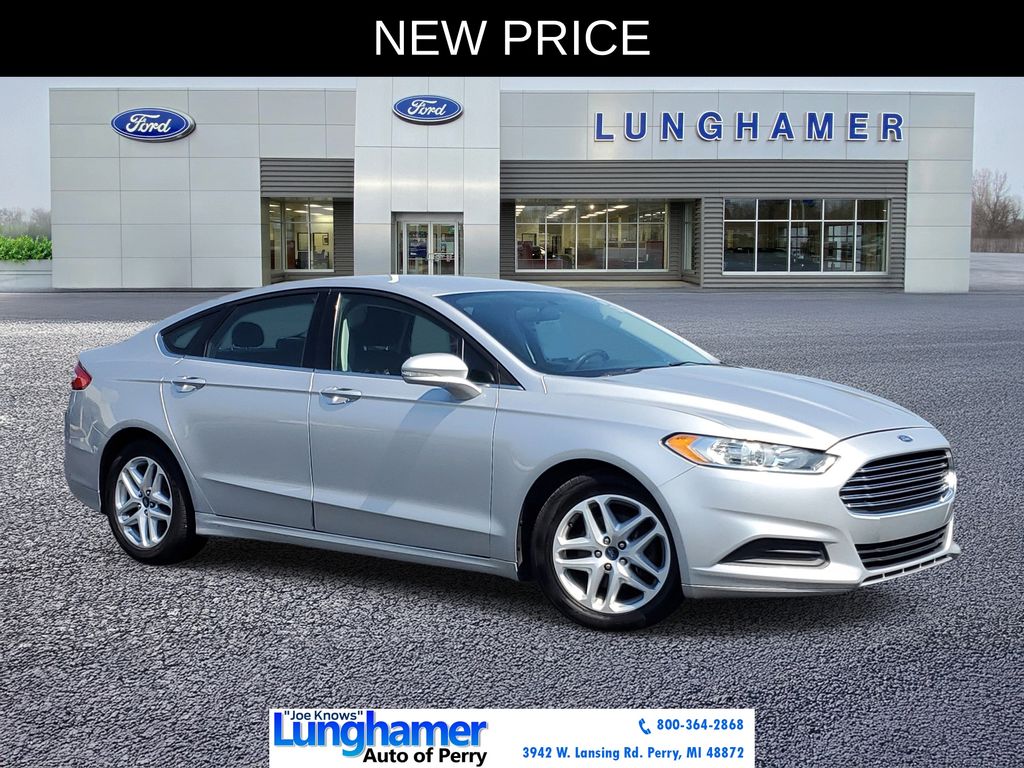 Ingot Silver 2015 Ford Fusion Sedan Front-Wheel Drive 6-Speed Automatic