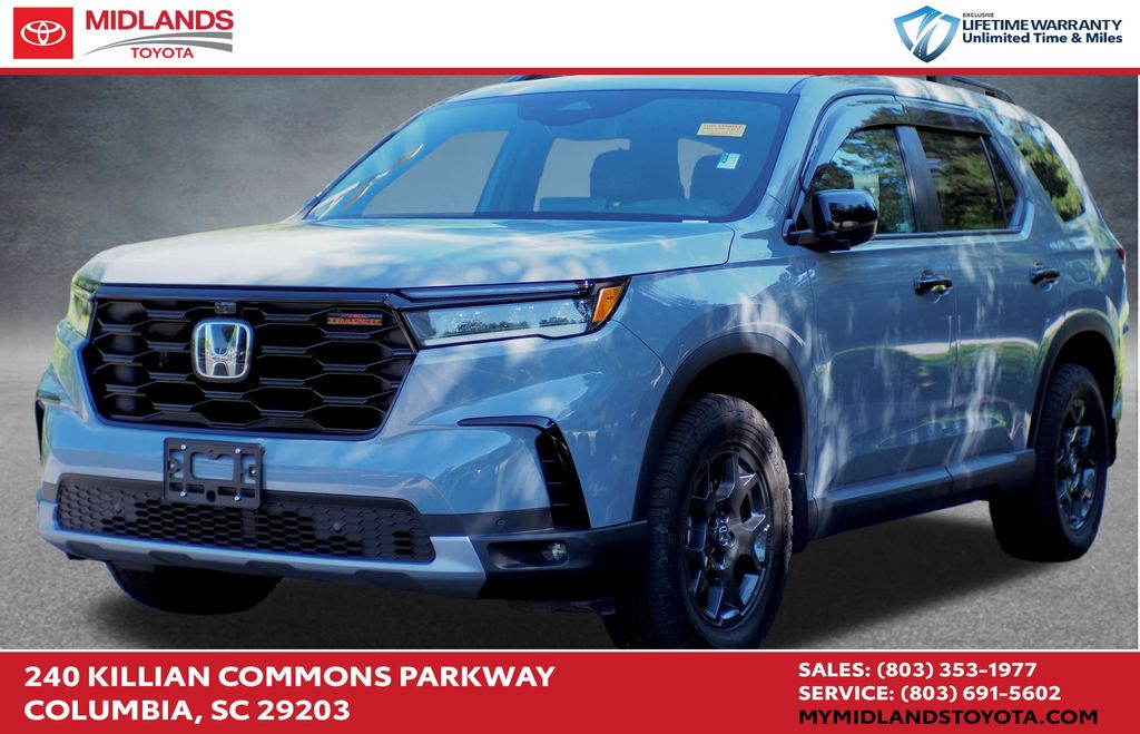 Gray Pearl 2025 Honda Pilot SUV / Crossover All-Wheel Drive Automatic
