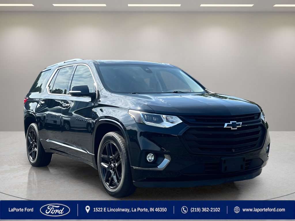 Mosaic Black Metallic 2020 Chevrolet Traverse SUV / Crossover Four-Wheel Drive 9-Speed Automatic