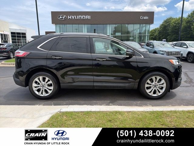 Black Metallic 2020 Ford Edge SUV / Crossover Front-Wheel Drive 8-Speed Automatic