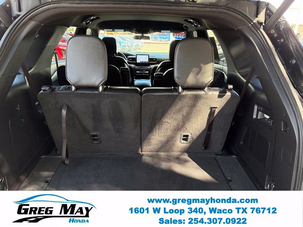 2020 Ford Explorer XLT Black at Greg May Honda