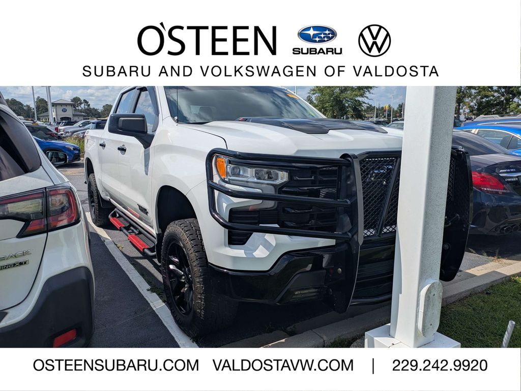 Summit White 2022 Chevrolet Silverado 1500 Pickup Truck Four-Wheel Drive Automatic