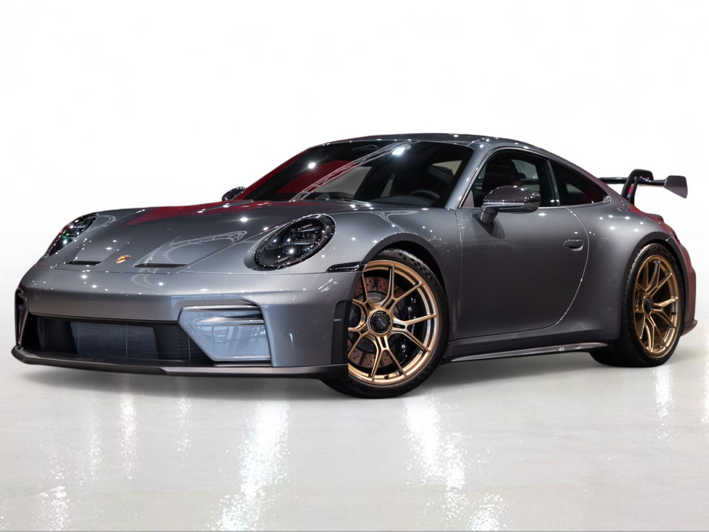Gray (Vanadium Grey Metallic) 2026 Porsche 911 Coupe Rear-Wheel Drive 6-Speed Manual