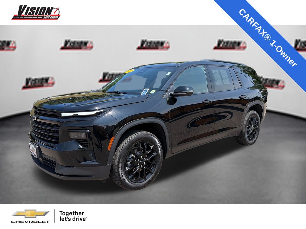 Mosaic Black Metallic 2024 Chevrolet Traverse SUV / Crossover Front-Wheel Drive 8-Speed Automatic